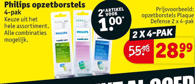 Philips   opzetborstel folder aanbieding bij  Kruidvat - details