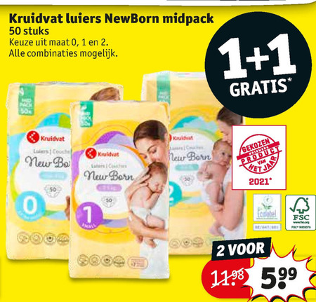 Kruidvat Huismerk   luiers folder aanbieding bij  Kruidvat - details