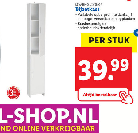 Livarno   badkamerkast folder aanbieding bij  Lidl - details