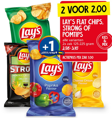 Lays   chips folder aanbieding bij  Jan Linders - details