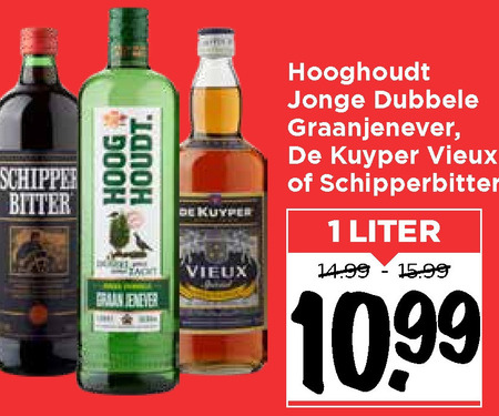 Schipperbitter   vieux, kruidenbitter folder aanbieding bij  Vomar - details