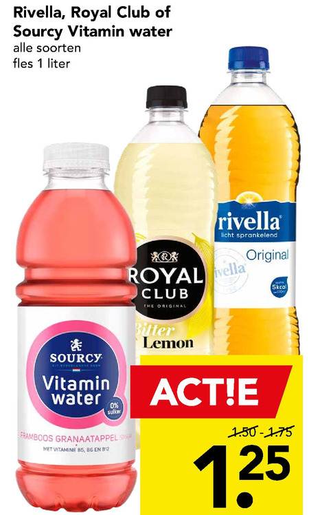 Royal Club   frisdrank, fruitdrank folder aanbieding bij  Deen - details