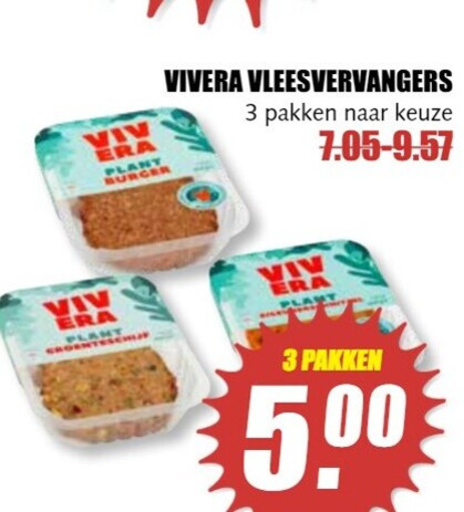 Vivera   vegetarisch folder aanbieding bij  MCD Supermarkt Basis - details