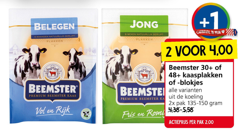 Beemster   kaasplakken folder aanbieding bij  Jan Linders - details