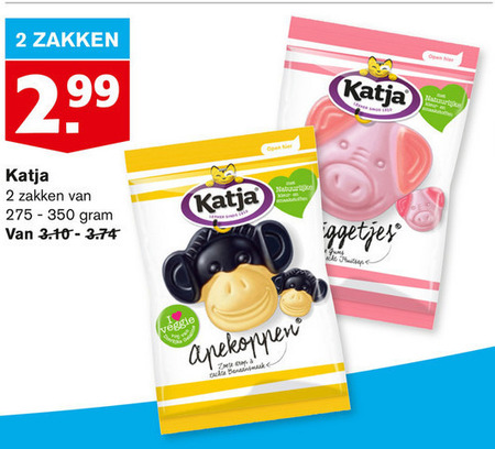 Katja   drop, snoep folder aanbieding bij  Hoogvliet - details