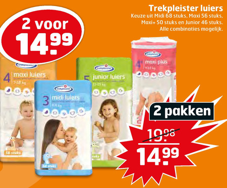 Trekpleister Huismerk   luiers folder aanbieding bij  Trekpleister - details