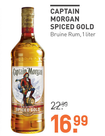 Captain Morgan   rum folder aanbieding bij  Gall & Gall - details