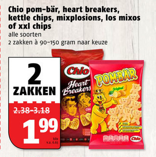 Chio   chips, zoutje folder aanbieding bij  Poiesz - details