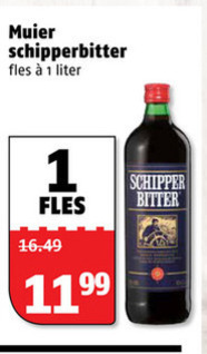 Schipperbitter   kruidenbitter folder aanbieding bij  Poiesz - details