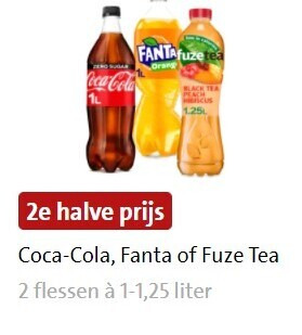 Fanta   ice tea, cola folder aanbieding bij  Jumbo - details