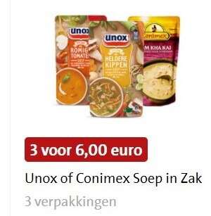 Conimex   soep folder aanbieding bij  Jumbo - details