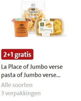 Jumbo Huismerk   pasta folder aanbieding bij  Jumbo - details