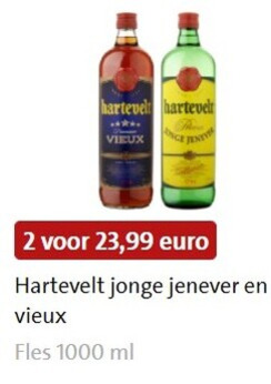 Hartevelt   vieux, jenever folder aanbieding bij  Jumbo - details