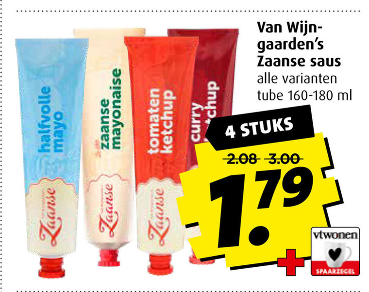 Wijngaarden   mayonaise, curryketchup folder aanbieding bij  Boni - details