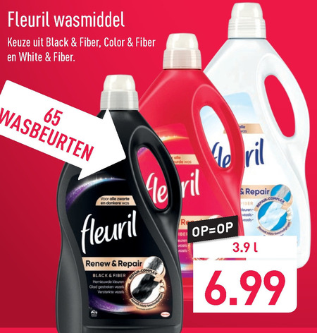 Fleuril   wasmiddel folder aanbieding bij  Aldi - details