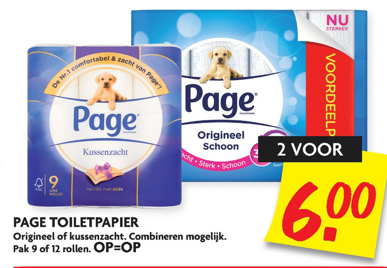 Page   toiletpapier folder aanbieding bij  Dekamarkt - details