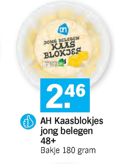 Albert Heijn Huismerk   kaasblokjes folder aanbieding bij  Albert Heijn - details