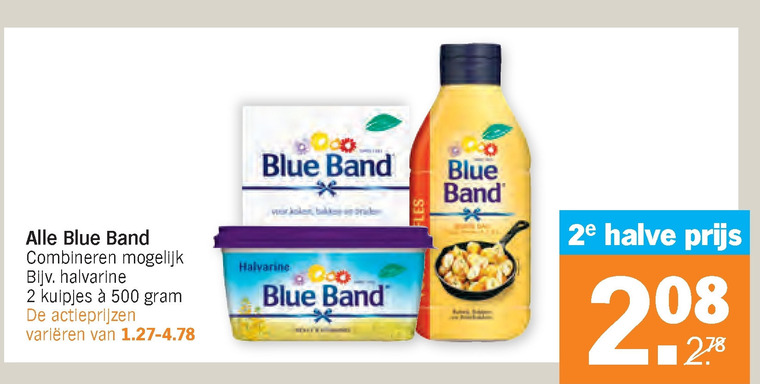 Blue Band   olie en vetten, margarine folder aanbieding bij  Albert Heijn - details