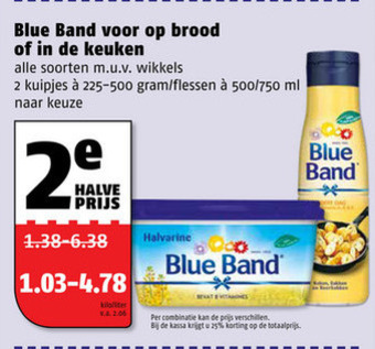 Blue Band   margarine, olie en vetten folder aanbieding bij  Poiesz - details