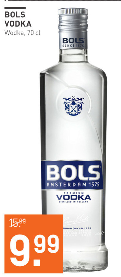 Bols   wodka folder aanbieding bij  Gall & Gall - details