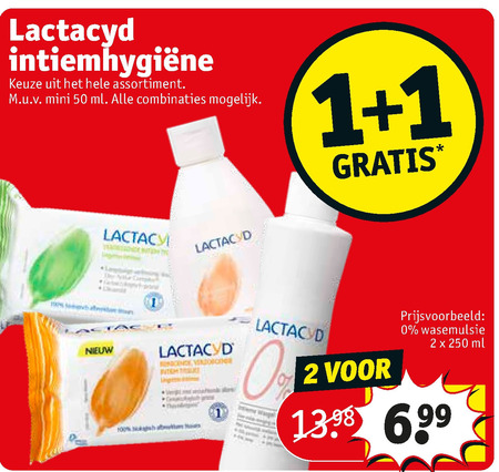 boezem geest Discreet Lactacyd dameshygiene folder aanbieding bij Kruidvat - details