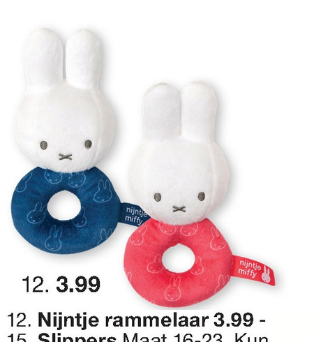 Nijntje   rammelaar folder aanbieding bij  Zeeman - details