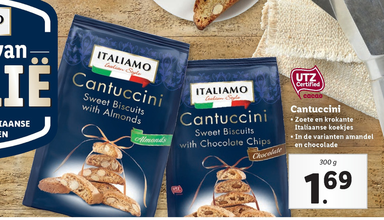 Italiamo   biscuits folder aanbieding bij  Lidl - details