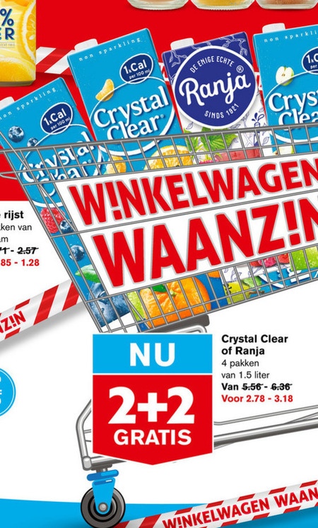 Ranja   fruitdrank folder aanbieding bij  Hoogvliet - details