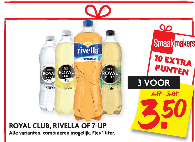 Rivella   frisdrank folder aanbieding bij  Dekamarkt - details