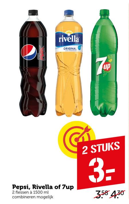 Pepsi   cola, frisdrank folder aanbieding bij  Coop - details