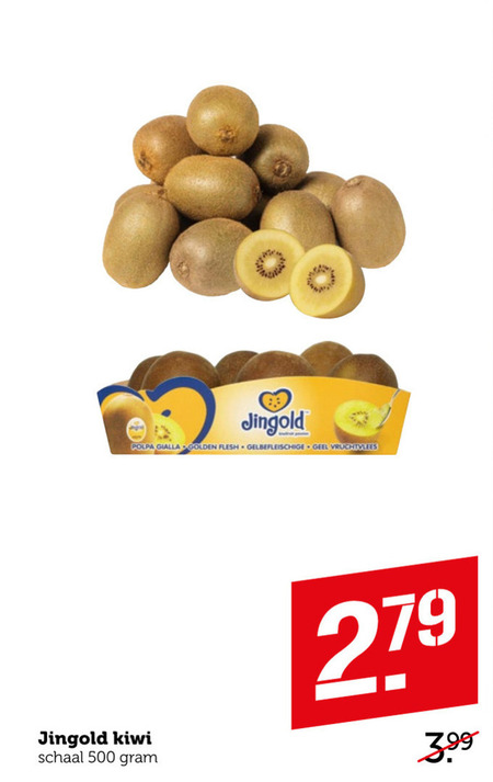 Jingold   kiwis folder aanbieding bij  Coop - details