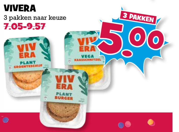 Vivera   vegetarisch folder aanbieding bij  Boons Markt - details