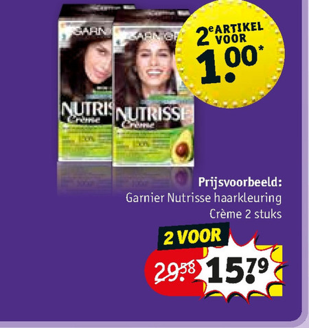 Garnier Nutrisse   haarkleuring folder aanbieding bij  Kruidvat - details