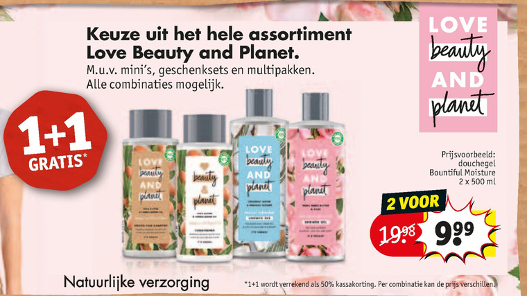 Love beauty and planet   douchegel, haarverzorging folder aanbieding bij  Kruidvat - details