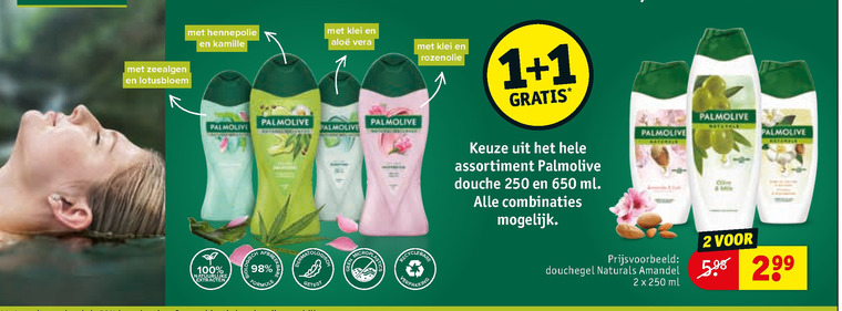 Palmolive   douchegel folder aanbieding bij  Kruidvat - details