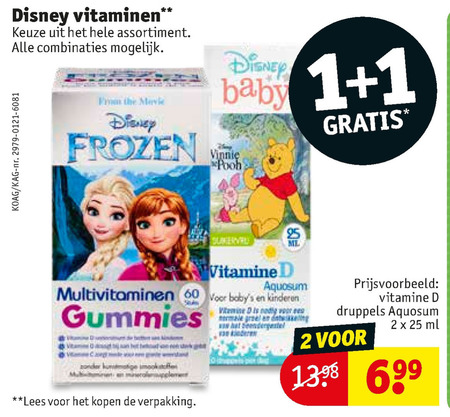 Gummies   multivitaminen folder aanbieding bij  Kruidvat - details