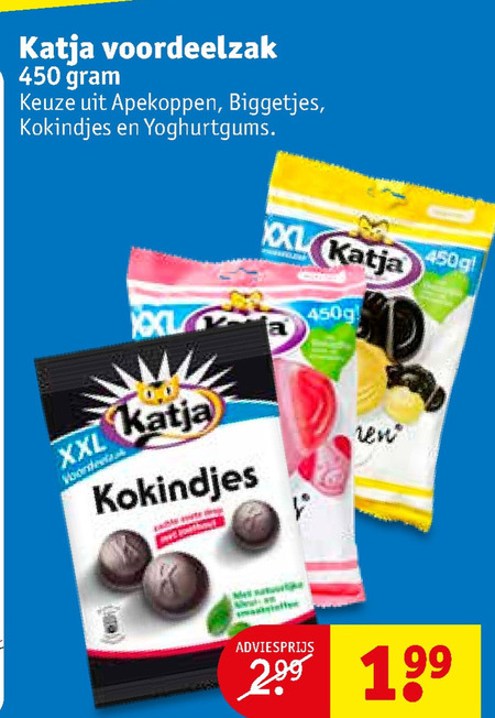 Katja   drop, snoep folder aanbieding bij  Kruidvat - details