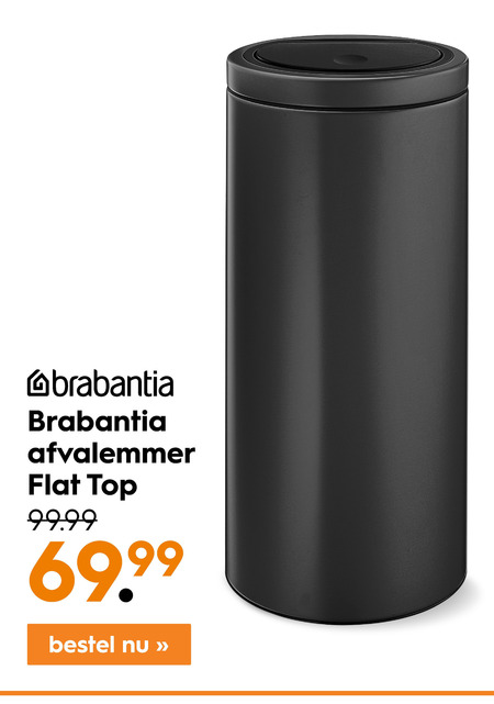 Brabantia   afvalemmer folder aanbieding bij  Blokker - details