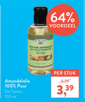 De Tuinen Huismerk   huidolie folder aanbieding bij  Holland & Barrett - details