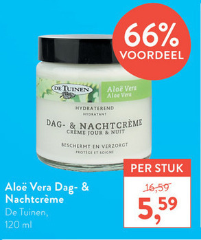 De Tuinen Huismerk   dagcreme, nachtcreme folder aanbieding bij  Holland & Barrett - details