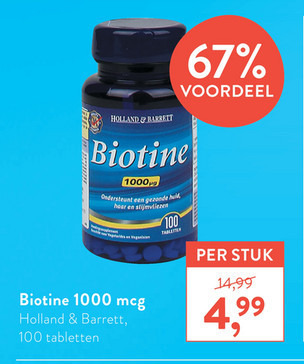 Holland and Barrett   voedingssupplement folder aanbieding bij  Holland & Barrett - details