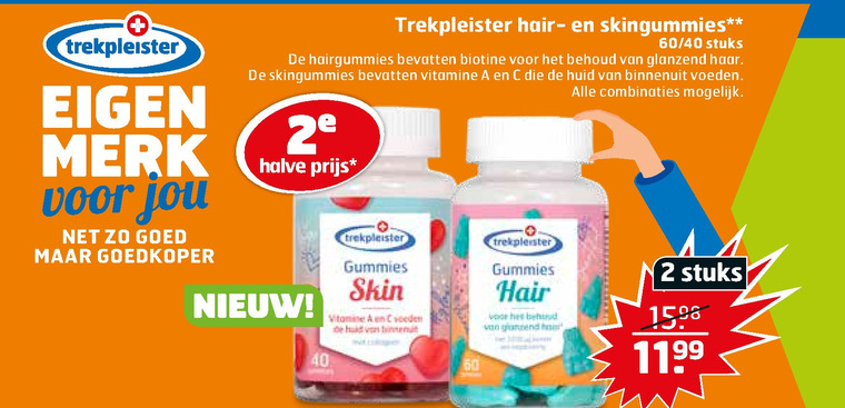 Trekpleister Huismerk   voedingssupplement folder aanbieding bij  Trekpleister - details