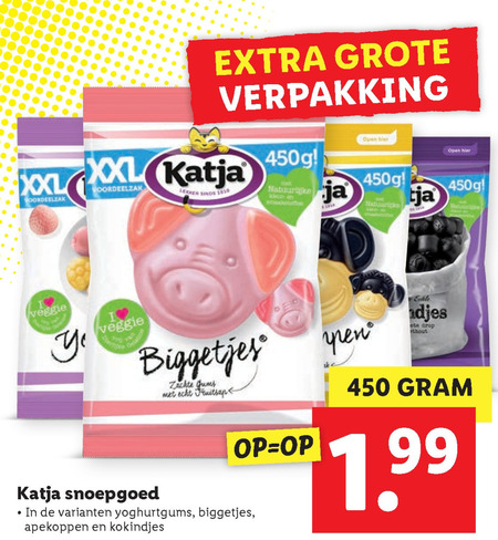 Katja   drop, snoep folder aanbieding bij  Lidl - details