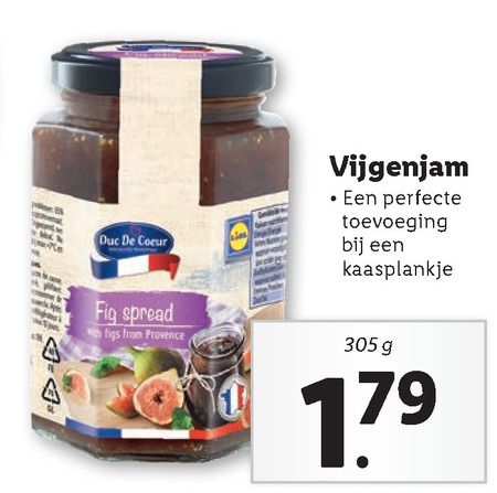 Duc de Coeur   jam folder aanbieding bij  Lidl - details