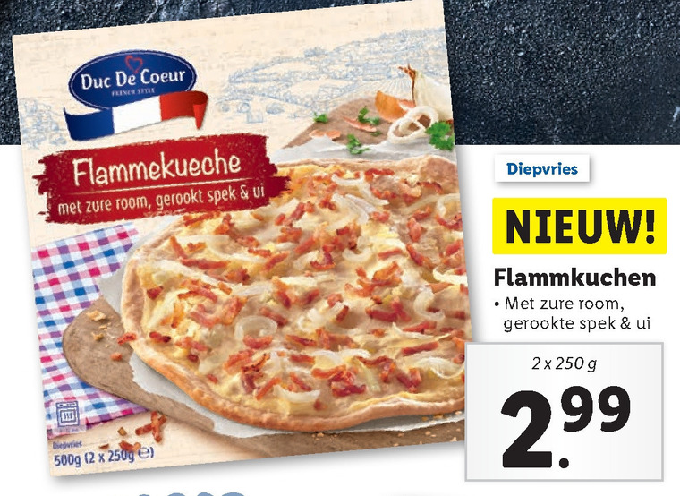 Duc de Coeur   diepvriespizza folder aanbieding bij  Lidl - details