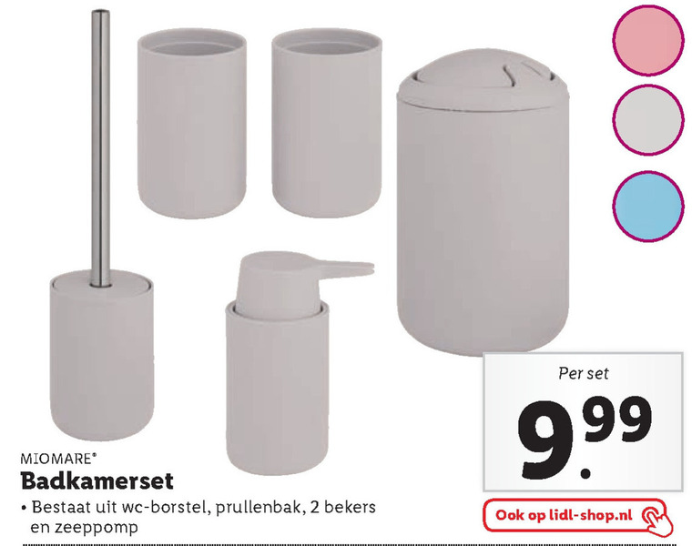 Miomare   zeepdispenser, handzeep folder aanbieding bij  Lidl - details