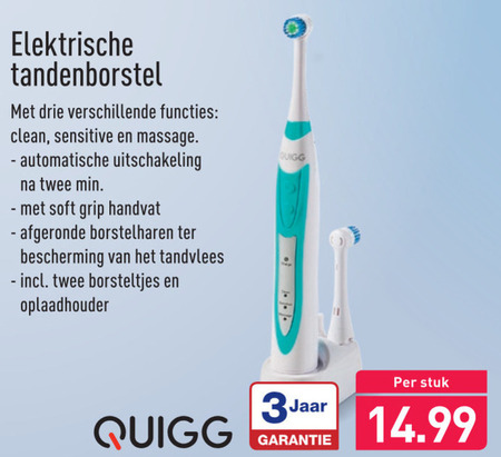 electrische tandenborstel folder aanbieding bij Aldi - details