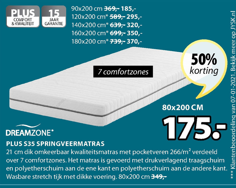 folder aanbieding bij Jysk details