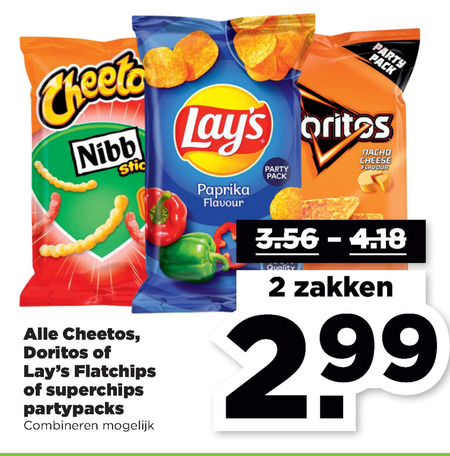 Lays   zoutje, chips folder aanbieding bij  Plus - details