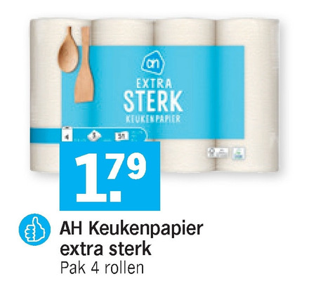 Albert Heijn Huismerk   keukenpapier folder aanbieding bij  Albert Heijn - details